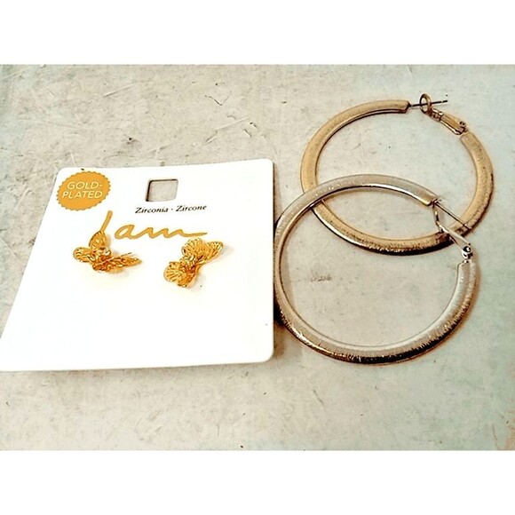 Jewelry Lot of 6 Items, Earings, Necklace, Princess Polly, I Am, John Galt, Etc - Picture 3 of 4